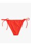 Drawstring Bikini Bottom with Sides - 5