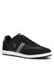 Men's Black Low-Top Sneakers,Lightweight Casual Shoes for Classic Look