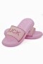 Good Luck Women's Black Comfortable Beach Pool Wet Floor Slippers