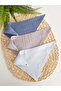 3-Piece 100% Organic Cotton Muslin Baby Scarf - Double Layer, Drool Bib and Baby Bib - 3