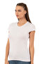 Özkan 7123 Women's Premium Soft Comfortable Fabric Viscose Crew Neck Short Sleeve Knitted T-shirt - 3
