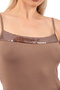 Özkan 2102 Women's Viscose Fabric Flexible Comfortable Strappy Collar with Sequin Detail Athlete - 4