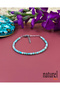 Amazonite 3mm Faceted Natural Stone Bracelet - 4