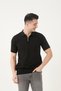 Polo Collar Knitwear T-Shirt with Zipper Detail - 6