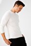 سترة تريكو رفيعة برقبة دائرية للرجال من Basic Zero Neck - 5