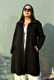 Women's Plus Size Mother's Long Knit Cardigan with Fur Collar - 8