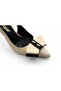Front Bow Buckle Sandals - 5