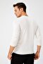 سترة تريكو رفيعة برقبة دائرية للرجال من Basic Zero Neck - 4