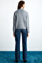 Nipur Women's V-Neck Recycle Knitwear Grimelange Sweater - 7