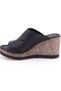 2015725 Y Women's Leather Heeled Slippers - 5