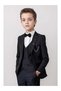 Jacket-Vest-Shirt-Pants-Bowtie-Chain Full Suit Boy's Groomsuit-Wedding Dress - 4