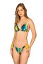 Women's Half- Padded Patterned Triangle Bikini Set