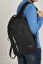 Original Artificial Leather Unisex Multi-Compartment Waterproof Sports Travel and Daily Backpack with Laptop Compartment - 7