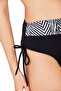 Women's Plus Size Supported Zebra Pattern Bikini Set - 4