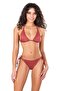 Women's Triangle Bikini Set with Accessories