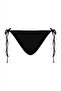 Beria Women's Cross Tie Detailed Triangle String Black Bikini Set - 6