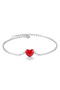 Zinc Alloy Mini Red Heart Bracelet Valentine's Special - 3