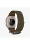 Apple Watch 49/46mm Ultra 4/3/2/1 / Seri 12/11/10 Uyumlu Kordon Band DuraPro Flex Khaki - AMP05982 - 6