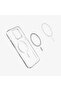 حافظة لهاتف iPhone 14 Pro Ultra Hybrid MagFit MagSafe باللون الأبيض - ACS04969 - 4