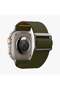 Apple Watch 49/46mm Ultra 4/3/2/1 / Seri 12/11/10 Uyumlu Kordon Band Lite Fit Ultra Khaki - AMP05985 - 4