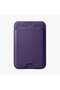 MagFit iPhone için MagSafe özellikli 3 Kartlı Manyetik Cüzdan Valentinus Wallet Purple - AFA06268 - 7