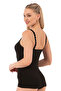 Özkan 24675 Women's Modal Cotton Thin Strap Lace Tank Top - 2