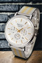 Functions Active Bombe Special Glass Yellow White Men's Wristwatch and Bracelet 168855 - 3