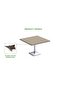 Ristoran 500PE-600 20 Seater Square Modular Pantry Table - Linen - 3