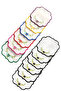 12 Pieces Cross Stitch Cocktail Napkin Party Napkin Presentation Napkin