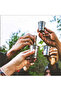 Adventure Pre-Party Shot Glass + Flask Set Black - 5