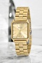 Steel Cord Steel Case Women Wrist Watch, 3 Atm Waterproof Gold Zmfer175 - 2