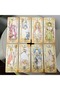 Low Scare Tarot 78 Pcs Cards Secretly Add The Language of Flowers Japanese Anime Style Cartoon Ta...
