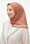 Salmon L Pattern Aura Scarf