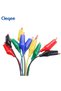 Cleqee P1533 10pcs Dupont Male to Alligator Clip Silicone Jumper Cable 26AWG Wire For Breadboard ... - 3