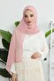 شال شيفون عملي يمكن ارتداؤه بدون إبر، بودرة، PS-11 - 4