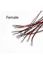 20 Pair 20Pair Micro JST PH 1.25 2 PIN Male Female Plug Connector With Wire Cables 100mm - 3
