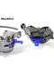 WHITE 10pcs Hydraulic Plastic Disc Brake Pads Spacer Instert Bicycle Brake Spacer Disc Brakes MTB Bi - 2