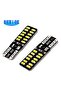 WHITE 100pcs DC12V Car T10 LED 194 168 W5W 3014 SMD 24 LED Auto Clearance Light Parking lamps Side L