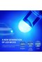 WHITE 50pcs Newest W5W Led T10 Car Light COB 1 LED Glass 6000K White Auto Automobiles License Plate - 5
