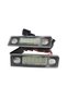 6000K WHITE ANGRONG 2x LED License Number Plate Light For Skoda Octavia 1Z 2004-13 & Roomster 5J 200 - 2
