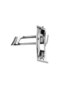 2Pcs ABS Chrome Car Steering Wheel Cover Sticker Trim for Citroen C4 Classic 2012 2013 2014 2015 ... - 2