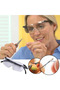250 Degrees Pro Magnifying Presbyopic Glasses Eyewear 160% Magnification Portable Gift Magnifying... - 3