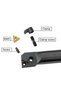 S16Q-MTFNR16 No insert 1pc S16Q-MTFNR16 S20R-MTFNR16 S25S-MTFNR16 Internal Turning Tool Holder TNMG1 - 2