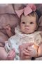 45cm NPK 18inch Newborn Baby Reborn Doll Bettie Lifelike Soft Touch Cuddly Baby Multiple Layers Pain - 8