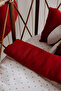 Park Bed Muslin Duvet Cover Set (80X110)| Red Dots - 3