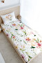 Single Fitted Sheet Set - for Baby Series - Watercolor Elephant