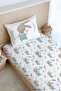 Single Elastic Sheet Set - for Baby Series - Rabbit with Salopet - 3