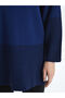 High Collar Patterned Long Sleeve Women's Knitwear Tunic (W4) - 3
