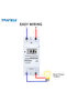 30A 220V نوع جديد Din Rail 2 سلك مفتاح توقيت رقمي قابل للبرمجة أسبوعيًا لمدة 7 أيام للتحكم في المؤقت
