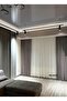 First Quality Iron-Free Non-Scratching Bamboo Tulle Curtain, 1/3 Pleated Skirt with Leads (Sickle Pleat) Alpine Curtain